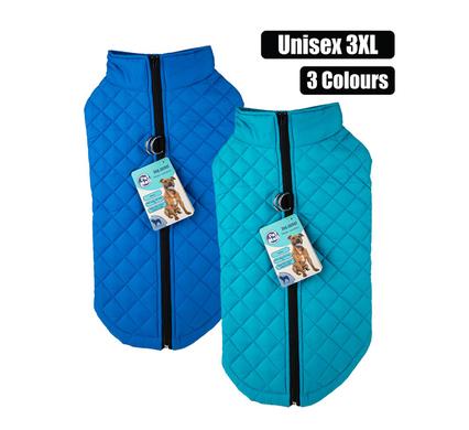 PET DOG JACKET WITH ZIP UNISEX-3XL product image