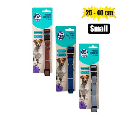 PET DOG COLLAR DBL LAYER 25-40cm SMALL product image