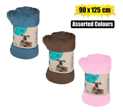 PET BLANKET FLANNEL FLEECE 90x125cm product image