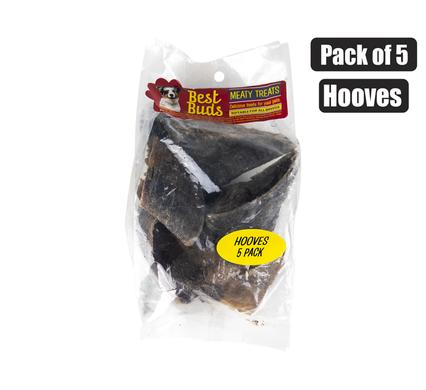 PET DOG CHEW COW HOOVES PACK-5 product image
