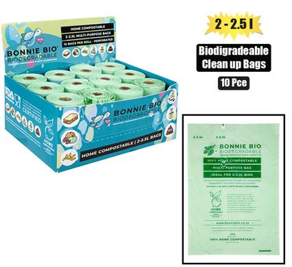 BONNIE BIO BAGS BIODEGRADE 2-2.5L-15'S product image