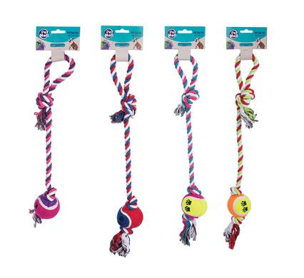 PET DOG TOY TUG-A-BALL TENNIS product image