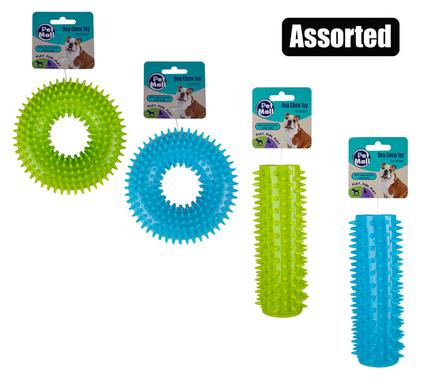 PET DOG TOY RING/STICK TPR SPIKED product image