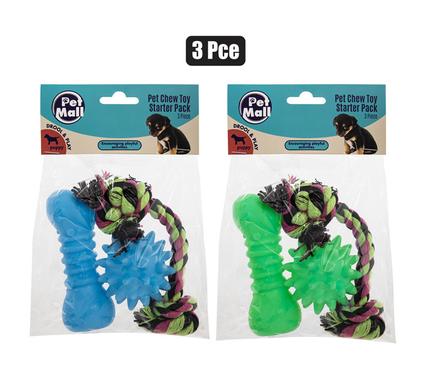 PET TOY PUPPY STARTER PACK 3PCE product image
