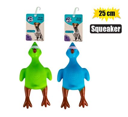 PET TOY PUPPY VINYL CHICKEN 25cm product image
