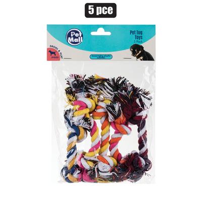 PET TOY PUPPY TUG CHEWS PK-5 product image