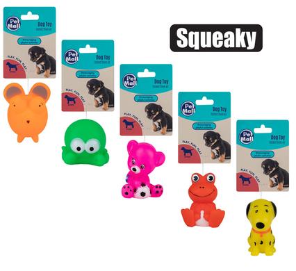 PET TOY PUPPY CHEWS PVC ASSORTED product image