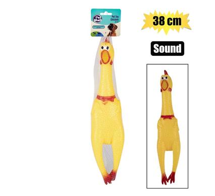 PET DOG TOY VINYL CHICKEN 38cm product image