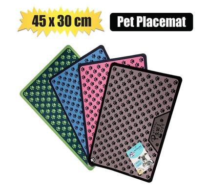 PET PLACE MAT NON SLIP 45x30cm ASSTD DES product image
