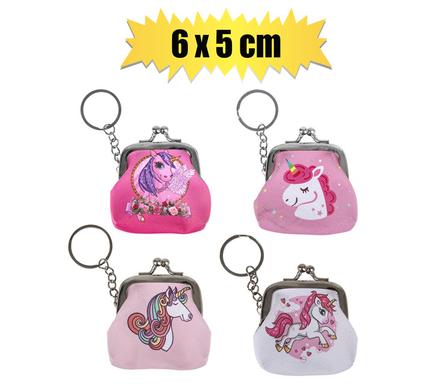 COIN PURSE UNICORN 6X 5cm ASSTD product image