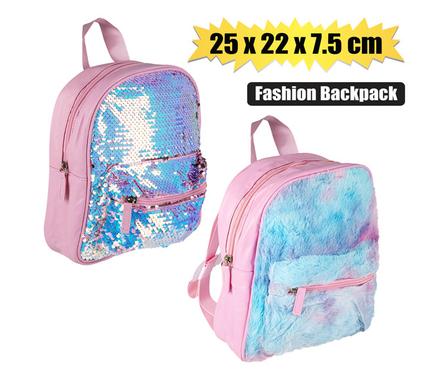 BACKPACK FASHION ASSORTED 25x22x7.5cm product image