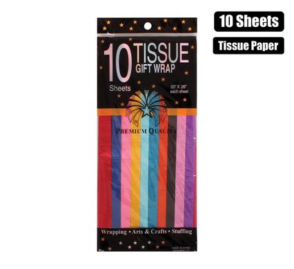 PAPER TISSUE 50x70cm 10xSHTS ASTD COLORS product image