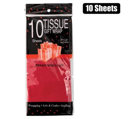 PAPER TISSUE 50x66cm 10xSHTS RED product image