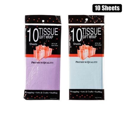 PAPER TISSUE 50x66cm 10xSHTS BLUE/LILAC product image