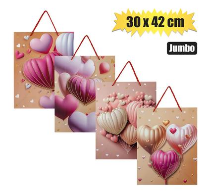 GIFT-BAG PAPER JMB 30x42cm LOVE product image