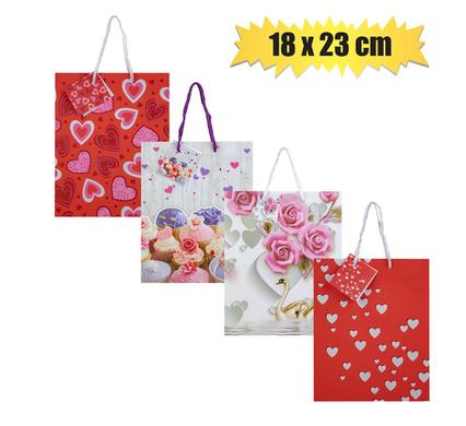 GIFT-BAG PAPER MED 18x23cm LOVE product image