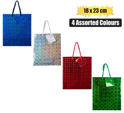 GIFT-BAG HOLOGRAM MED 18x23cm GLOSS product image