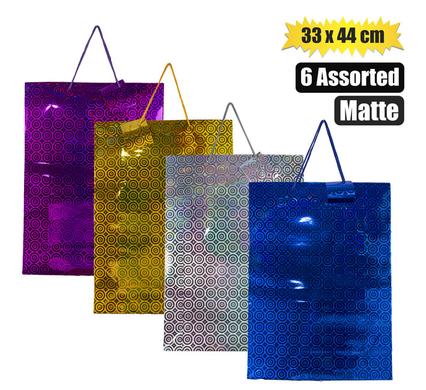 GIFT-BAG METALLIC PPR JMB 33x44cm MATT product image
