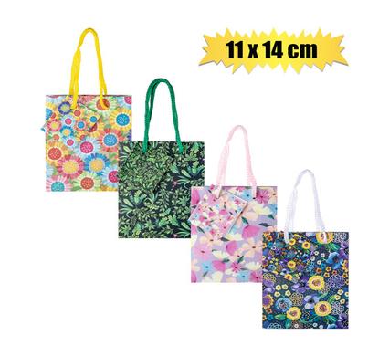 GIFT-BAG PAPER SML 11x14cm EVERYDAY FLWR product image