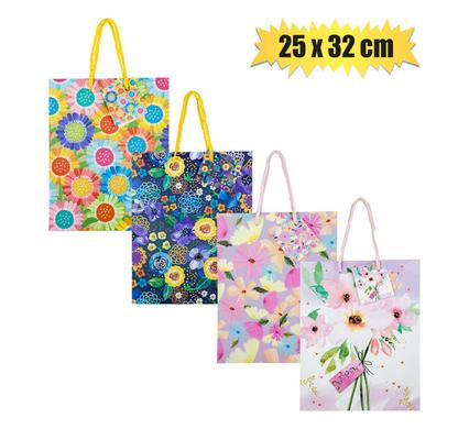 GIFT-BAG PAPER LRG 25x32cm EVERYDAY FLWR product image