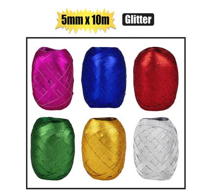 GIFT RIBBON GLITTER 5mmx10m product image