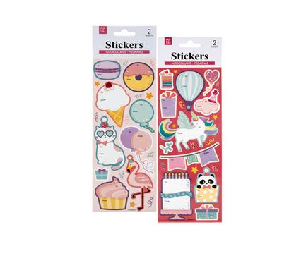 GIFT-TAG STICKER GLITTER CHILD ASSTD product image