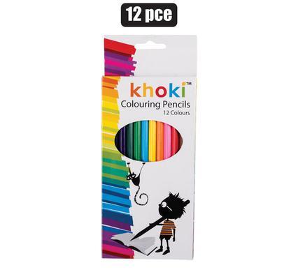 ART+CRAFT PENCIL CRAYONS LONG  12PCE product image