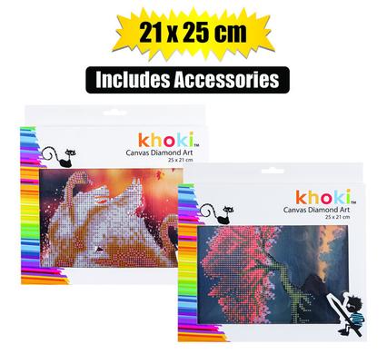 ART+CRAFT DIAMOND ART CANVAS 25x21cm product image