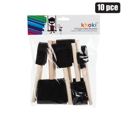 ART+CRAFT PAINT BRUSHES SPONGE-TIP 10PCE product image