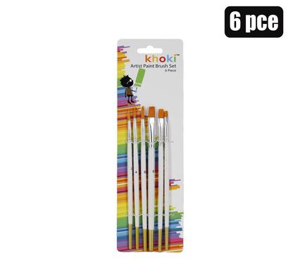 ART+CRAFT PAINT BRUSHES ARTIST 6PCE PROF product image