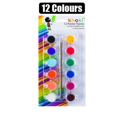 ART+CRAFT PAINT WATER BASED POSTER 12COL product image