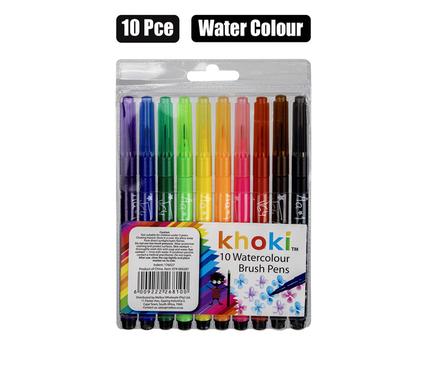 ART+CRAFT BRUSH TIP WATERCOLOR PENS 10PC product image