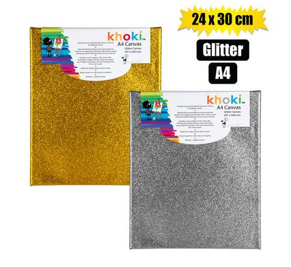 ART+CRAFT CANVAS W/MOUNT GLITTER 24x30cm product image