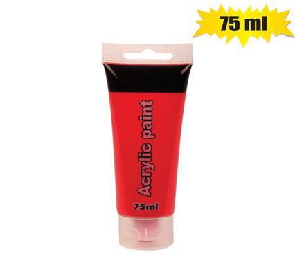 ART+CRAFT PAINT ACRYLIC TUBE 75ml RED product image