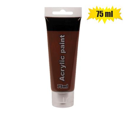 ART+CRAFT PAINT ACRYLIC TUBE 75ml BROWN product image