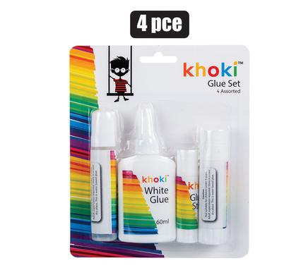 ART+CRAFT GLUE 4PC ASSORTED product image