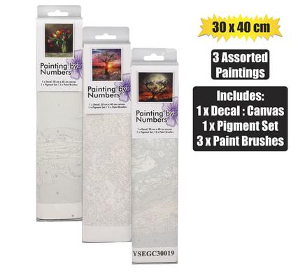 ART+CRAFT PAINT-BY-NUMBERS 30x40cm product image