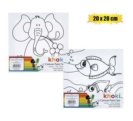 ART+CRAFT PAINT CANVAS PRINTED 20x20cm product image