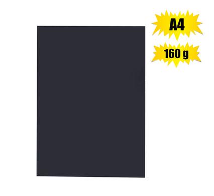 ART+CRAFT BOARD A4 160g SHEET BLACK BR product image