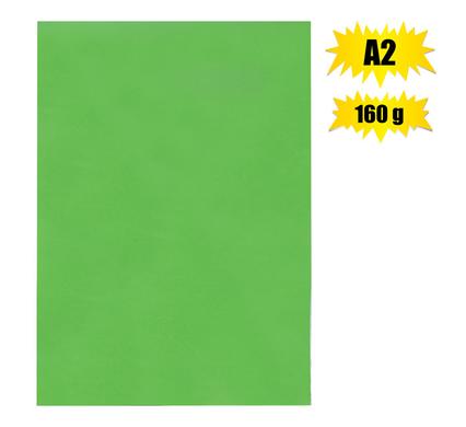 ART+CRAFT BOARD A2 160g SHEET GREEN BR product image