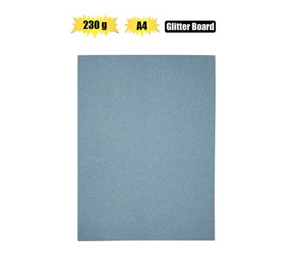 ART+CRAFT A4 GLITTER BOARD 230GSM BLUE L product image