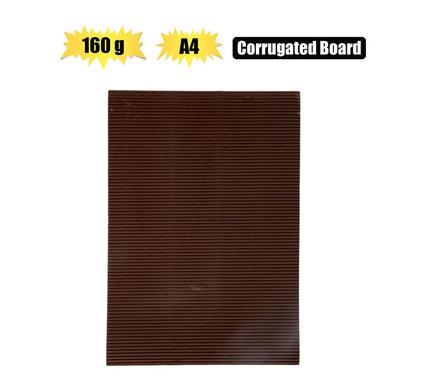 ART+CRAFT A4 CORRUGATED BOARD 160GSM BRN product image