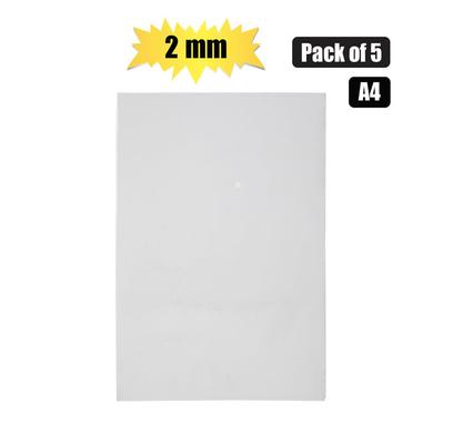 ART+CRAFT A4 PROJECT BOARD 2mm WHITE product image