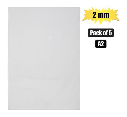 ART+CRAFT A2 PROJECT BOARD 2mm WHITE product image