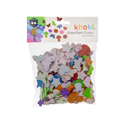 ART+CRAFT FOAM ASST ACCESORIES GLITTER product image