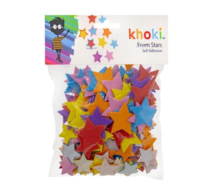 ART+CRAFT FOAM ASST ACCESSORY STAR product image