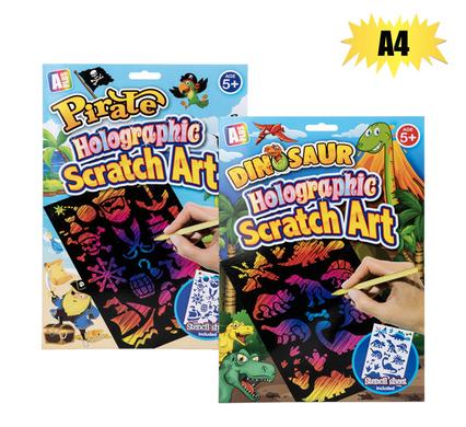 ART+CRAFT SCRATCH HOLOGRAPHIC ASSTD product image