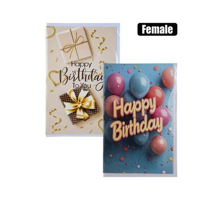 CARD & ENVELOPE BIRTHDAY - FEMALE (4) product image
