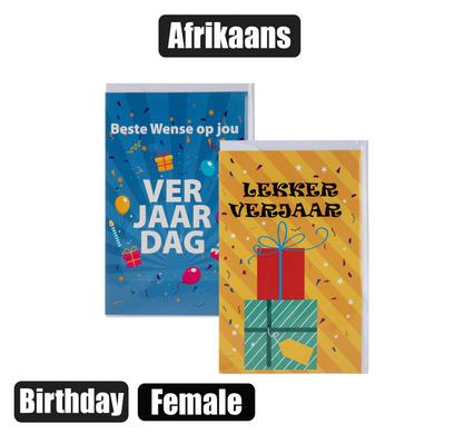 CARD & ENVELOPE BIRTHDAY - MALE AFR product image