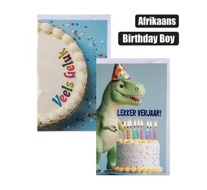 CARD & ENVELOPE BIRTHDAY - BOY AFR product image